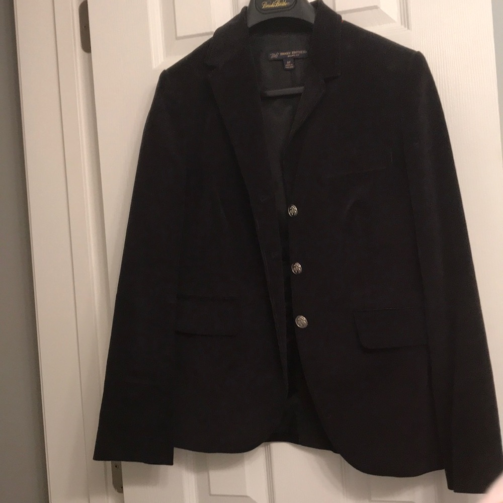 Brooks Brothers Black corduroy blazer